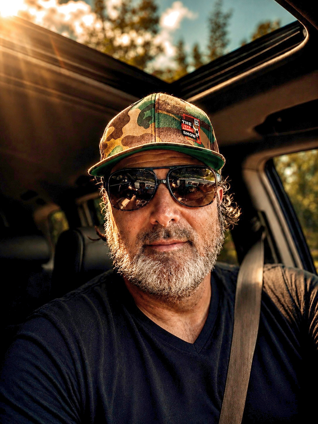 Jeff Adams on the road